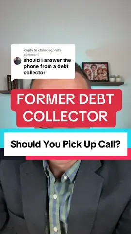 Replying to @chiledogphil - Debt collectors calling you - should you pick up the call and what happens?