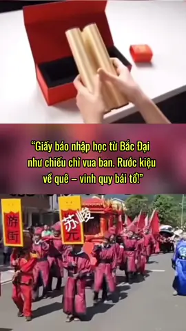 Giấy báo nhập học từ Đại Học Bắc Đại ( Bắc Kinh ) Trung Quốc . #caokhaotrungquoc #daihoc #fyp #trungquoc #thicuoiki #hocsinh #trending #vairal #xuhuong  @Tin Tức 24h ✅  @Hở Tí Là Du Học  @brian_min_ 