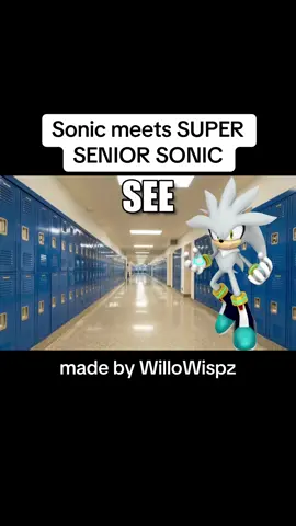 Sonic meets SUPER SENIOR SONIC - #sonic #skits #sonicthehedgehog 