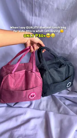 Malapit na pasukan, may lunch bag na ba ang mga junakis?🥰 #portablelunchbag #thermalbag #thermallunchbag #lunchbag #lunchbagforkids 