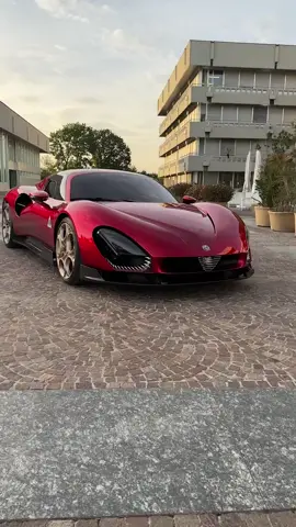 This Alfa Romeo Stradale is 1 of only 33... @sbxcars #alfaromeo #supercars #luxury