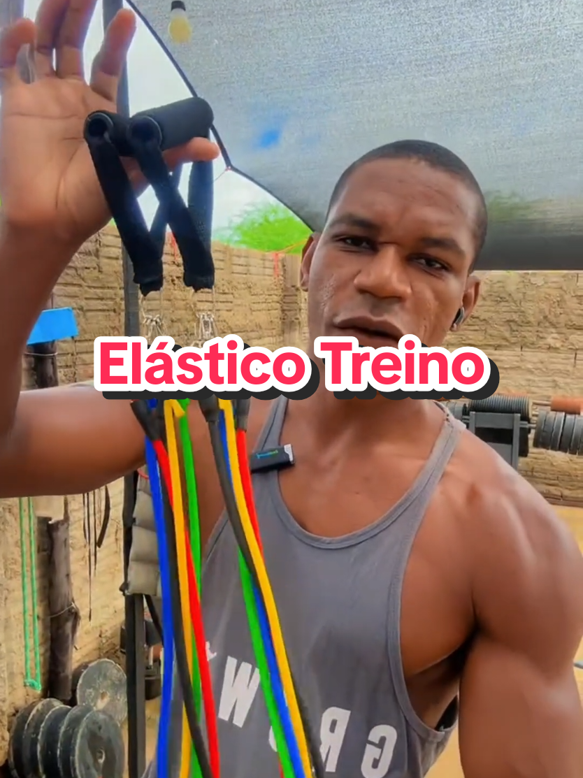 kit Elástico Extensor Para Treino #treinocomelastico  #kitelastico 