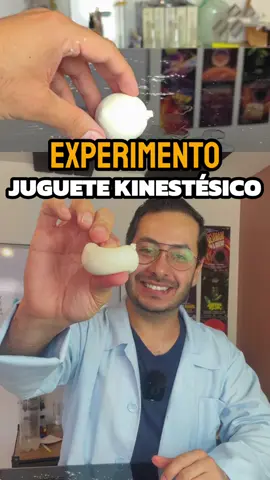 También le llaman pelota antiestrés casera, pero nos gusta más juguete kinestesico.  #todossabios #ciencia #cienciaentiktok #AprendeConTikTok #experimento 