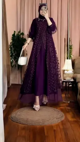 TERBARU KAYLA DRESS Pesta Tille mix brukat #dres #gamis #dresbrukat #gamisbrukat 