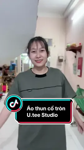 Áo thun cổ tròn U.tee Studio #aothun #aoboxy #aounisex #thoitrangunisex #aocap #utee 
