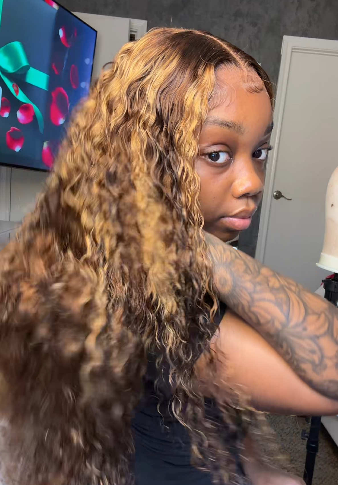 34’ inches 😍😍😍 @Zlike Wigs , tap shopping cart to purchase ! #zlikewigs #waterwave 
