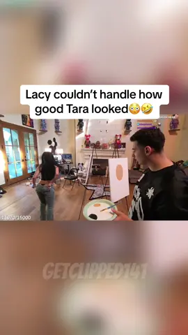 Lacy couldnt keep himself together when Tara Yummy got up🤣😳 #lacy #lacyclips #tarayummy #clips
