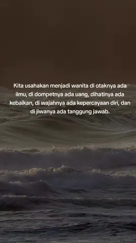 Mari kita usahakan jadi wanita high value.. #fyp #foryou #beranda #storytime  #sadvibes #reminder #selfreminder #angiecarvalho #sebatasmimpi 