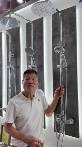 FITMOS Sen cây tắm đứng bằng Đồng bát sen di động nhựa abs chống bỏng tay có cần trượt chỉnh cao thap #sencaynonglsnh #sentamcodinhj