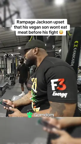 #rampagejackson #UFC #boxing #vegan 