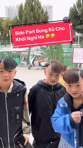 Side Part Bung Rủ Cho Khối Nghỉ Hè 🤣🤣#sidepart #bung #layerbung #khoinghihe #tocnamdep #cattocnam #cattocnam #vacaiket #anhthotoc #thotocque 