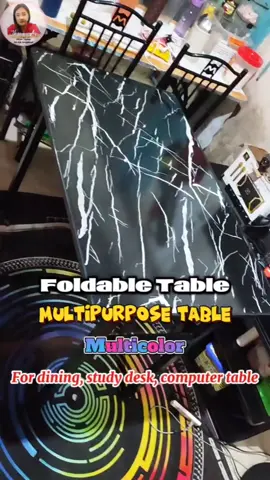 nasatisfied talaga ang nagpaorder sakin  ng Multipurpose foldable table na to mapapawow talaga sila sa ganda nito #table #foldabletable #multipurposetable #diningtable #studytable #computertable 