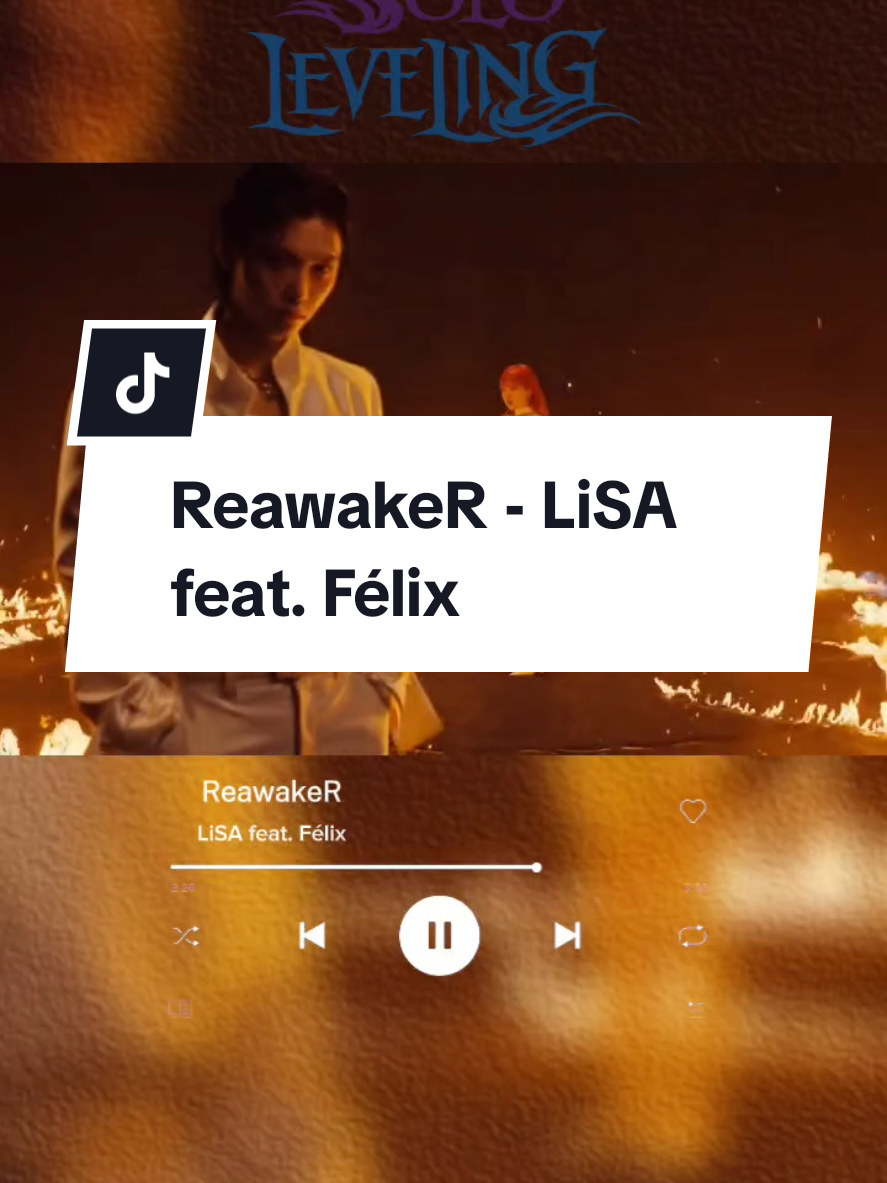 ReawakeR - LiSA feat. Félix #sololeveling #videoclip #anime #opening #reawaker #LiSA #felixstraykids 
