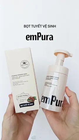 1 em bọt tuyết vệ sinh mềm - mịn - thơm - sạch mê mà mí nàng nên có #empura #empuravietnam #empuraofficial #bottuyetvesinh #dungdichvesinh #dungdichvesinhnu #soolaunbox 