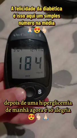 de manhã está bem alta a glicemia mas depois do almoço foi só alegria está estabilizada ... #tiras #informações #diabetes #cuidado #diabetes #pâncreas #mellitus #dm #hiper #glicemia #capilar #dedo #sangue #exames 