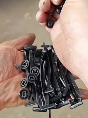 Multi-functional cable fixing clamps, used for fixing in car and furniture maintenance.
