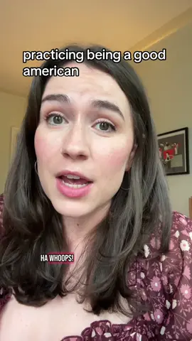 i love to be american :-) and i think we are doing a good job! 