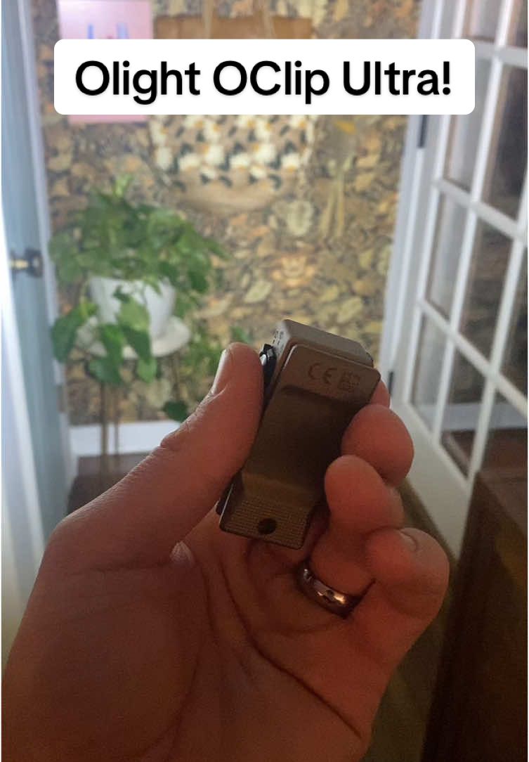 Olight OClip Ultra is officially the most functional light I have ever owned!! #olight #fathersdaygift #flashlight #campingessentials #brightlights 