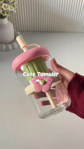 Tumbler kaca 15 ribuan💗#botolkaca #tumblerviral #tumblers #gelaskaca #tumbler #botolminum #botollucu #fyp 
