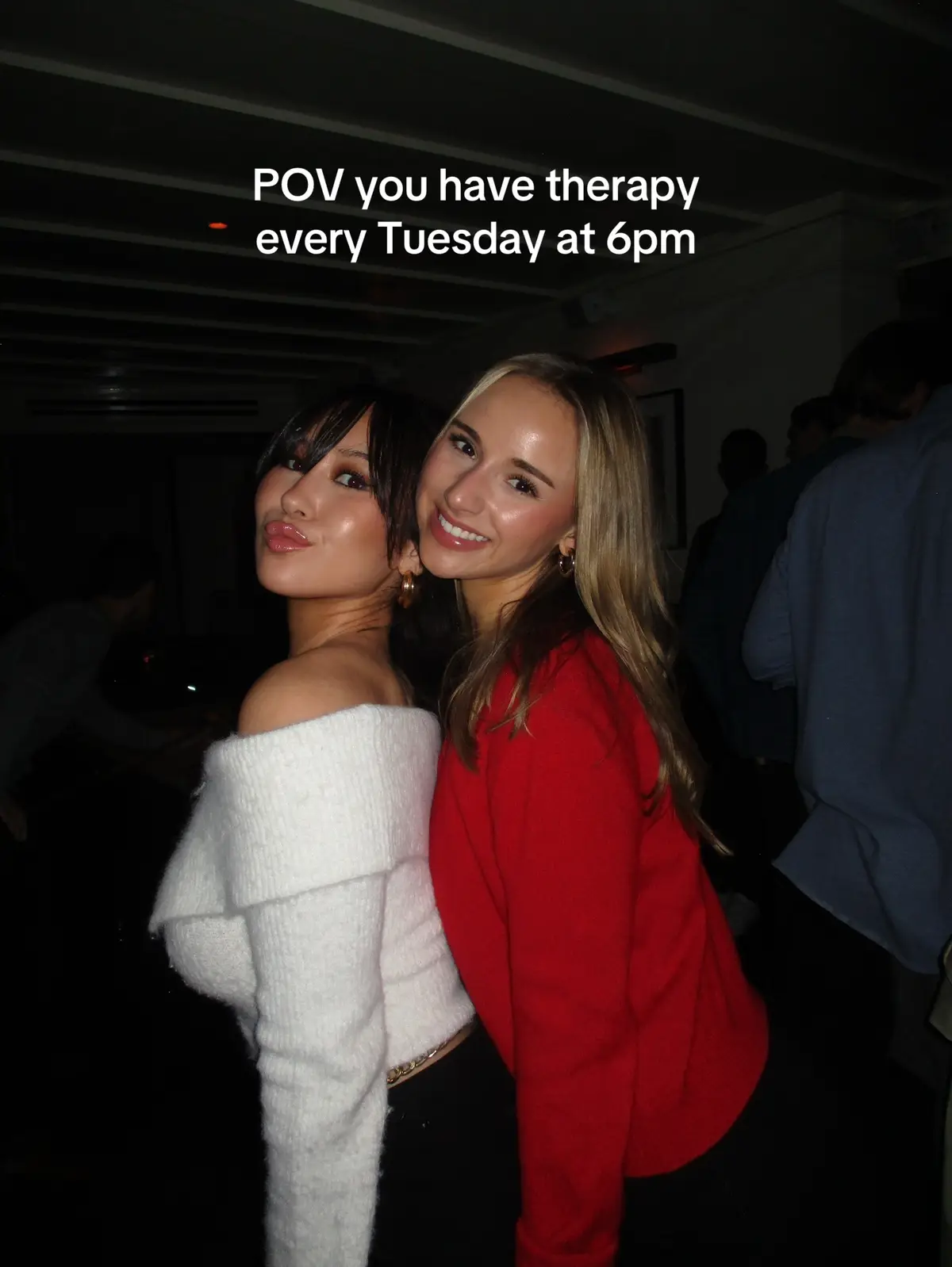 I tell her the same thing. Every week. 😘