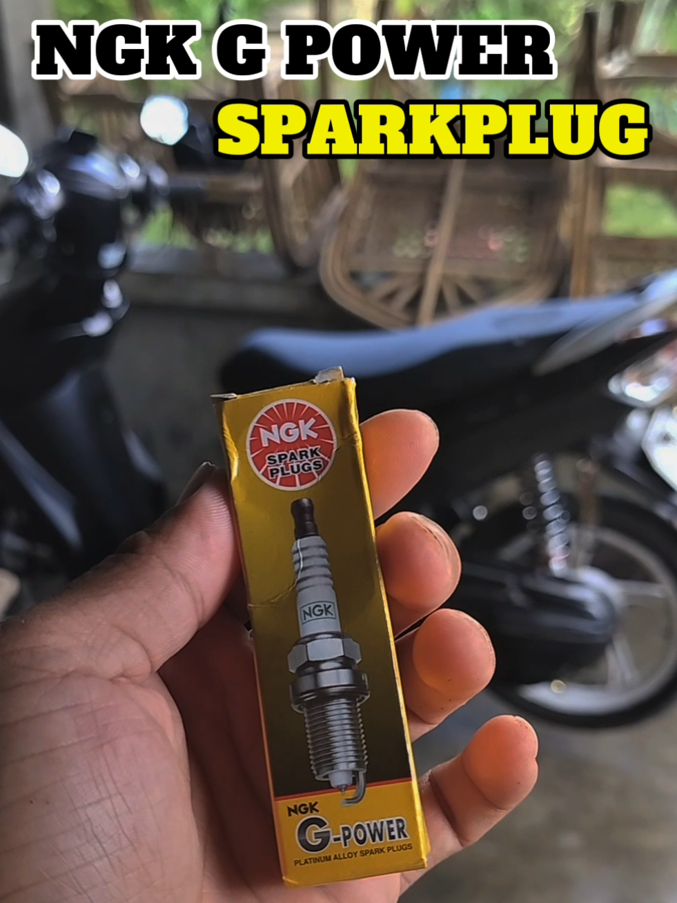 dapat alam niyo to mga tol! #miosporty #miosmile #mio #indoconcept🇮🇩 #indonesianconcept #icph🇵🇭🇮🇩 #ngk #gpower #sparkplug #fyp #foryou #foryoupage 