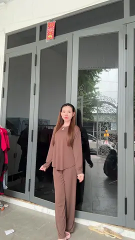 Bộ quần ống suông 
