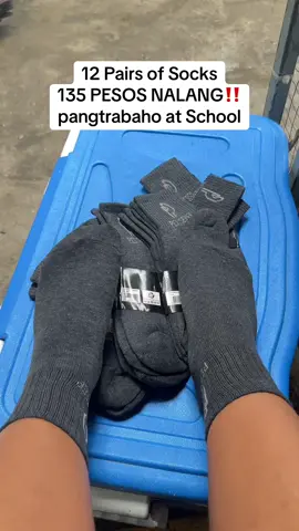 Grabe sobrang dami na nito agad! #medyas #socks #12pairsofsocks 