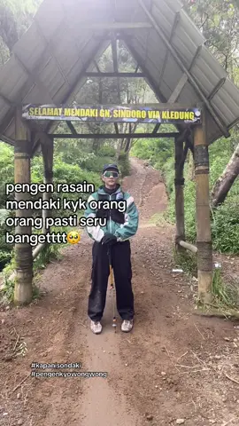 ajakin dong bang🥺#pendakifomo #gunungsindoro #pendakigunung 