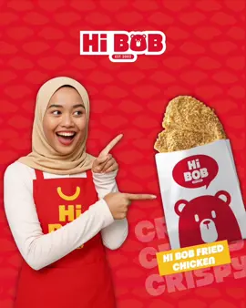 Tengok tak cukup. Rasa dulu, baru tahu! 😏 Kiosk Hi Bob dekat je! #HiBob #HiBobMalaysia #BearliciousBites #HiBobExperiences #BearEatChicken