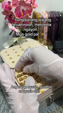 Kalat na gustong gusto mo ayusin. ☺️✨  #gold #collection 