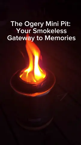 The only thing better than a starry night? A starry night with a smokeless fire and endless s'mores #creatorsearchinsights #fyp #camping #viral #smores 