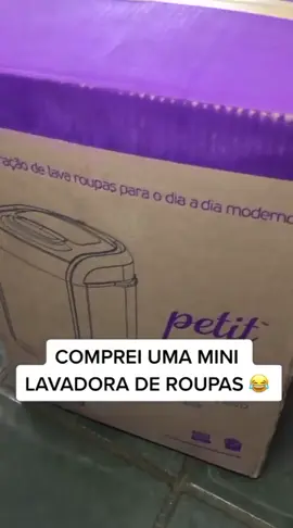 🔥 MINI Lavadora Praxis 1,2KG Petit Grifit #CapCut #memimei #achadinhosshopee 