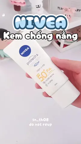 Kem chống nắng nhà Nivea #kemchongnang #GRWM #GocLamDep #ReviewLamDep #BeautyTok #serumchốngnắngbody #serumchốngnắng #kemchốngnắngderma #chốngnắngkiềmdầu #sunscreen #spf50 #UVA #UVB #chonganhsangxanh #kcn #kemchongnangchodadaumun #skincare #xh #viral #4u 