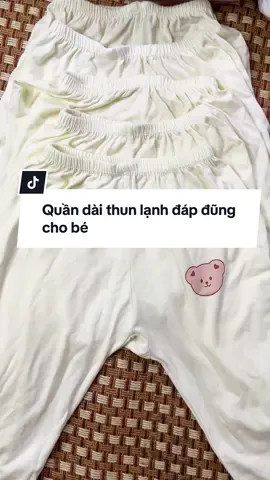 Combo 5 quần 65k , quần dài thun lạnh đáp đũng mềm mịn , mát cho bé mặc hè #quanthunlanhchobe #quandaidapdung #quandapdungchobesosinh #mevabe #mebimsua 