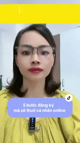 5 bước đăng ký mã số thuế cá nhân online bạn nhé.#xuhuong #xuhuongtiktok #thuhienhanoikdol #thuonghieucanhan #nopthue #xaykenhtiktok #phunusongtothon #phattrienbanthan #affiliatemarketing #huongdanxaykenhtiktok #videoviral 