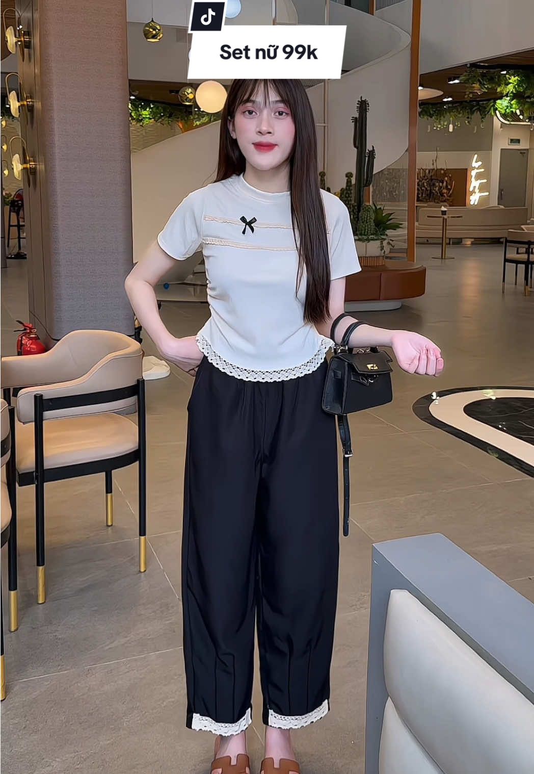 Set nữ dễ mặc mà giá hời nè#setnu #setquanao #tinhxinhclothing 