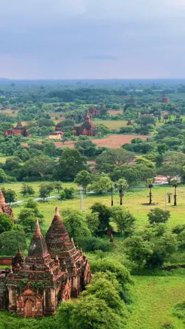 သိပ်လှတဲ့ ဒီမြို့လေး 💕 #Bagan #foryoupage #ပုဂံ #fyp #baganmyanmar 