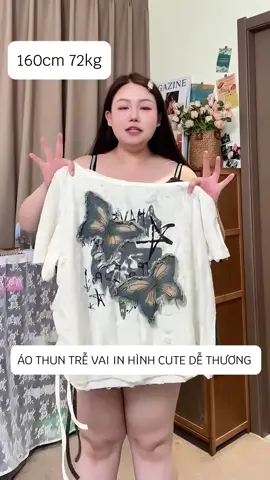 Phần 5637 | Áo thun trễ vai Bigsize #santastorybigsize #phốiđồđẹp #quanjeanloebigsize #chubby #aotrevaibigsizequa #aobigsize 