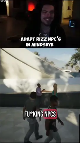 adapt rizz a npc in MindsEye #mindseye 