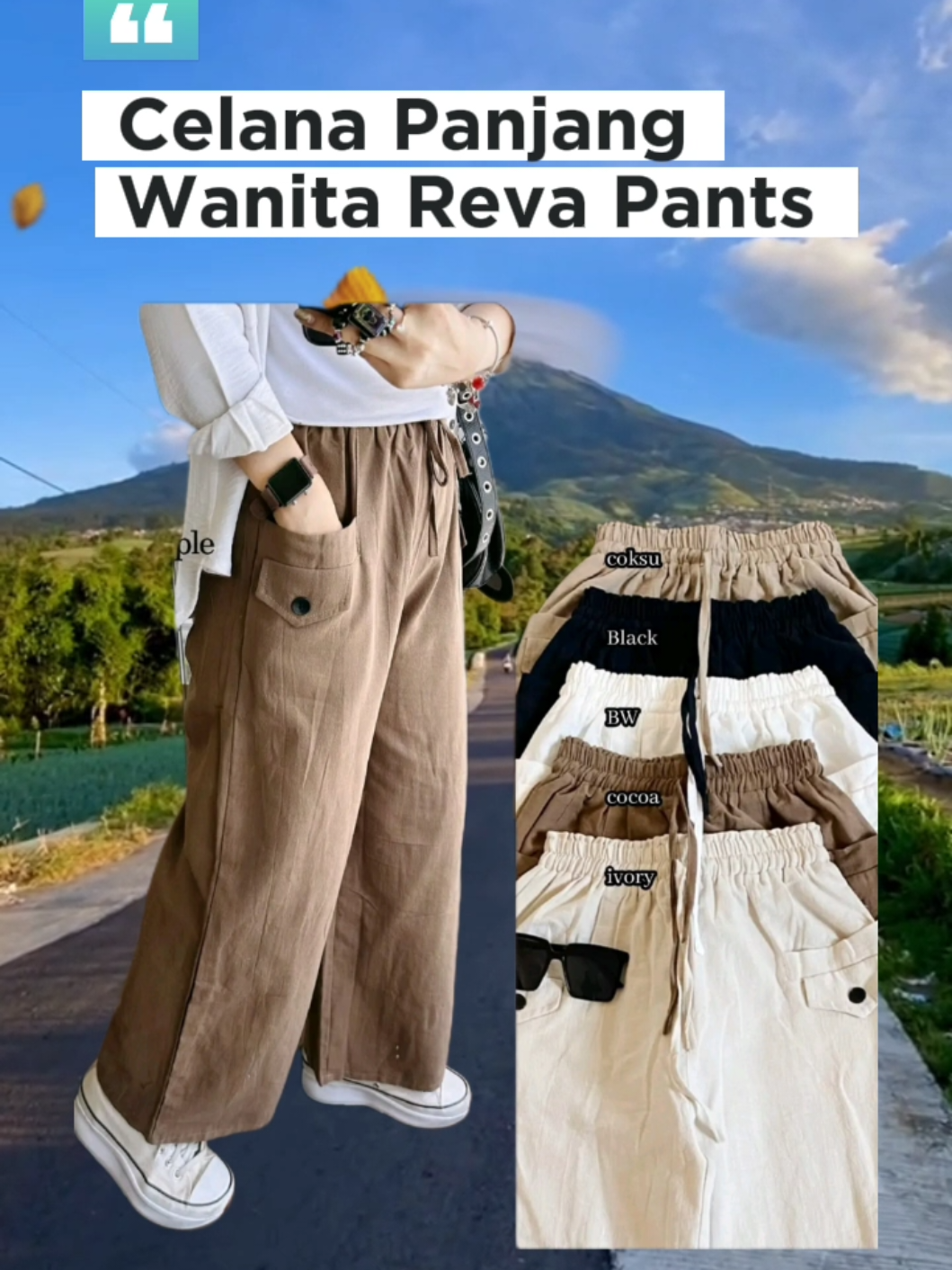 Basic kulot linen celana panjang wanita reva pants Bawahan Casual.  #celanakulot #celanapanjang #celanawanita #OOTD #ootdhijabsimple #fypp #fyp #fypシ゚ #foryou #fyppppppppppppppppppppppp 