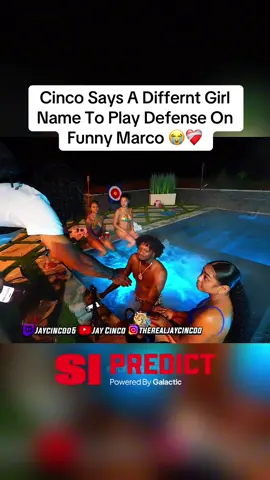 Cinco Says A Differnt Girl Name To Play Defense On Funny Marco 😭❤️‍🩹 #jaycinco #jaycincoo #funnymarco #teamwork #fyp #viral @jaycincoo 