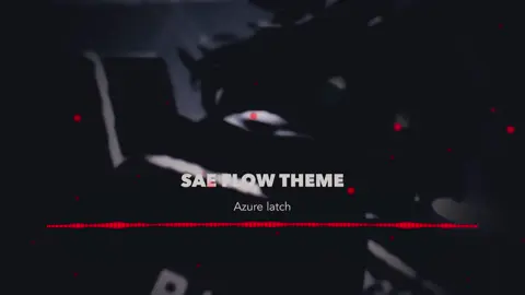 SAE FLOW THEME >:) #azurelatch  #bluelock #bluelockmanga #soundtracks #fyp #viral #sae #itoshisae 