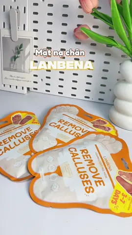 Chân ai bị chai sần, thô ráp muốn trở nên mềm mại mịn màng hơn thì thử mặt nạ chân của nhà Lanbena nha! #matnachanlanbena #footmask #lanbena #bunriviu 
