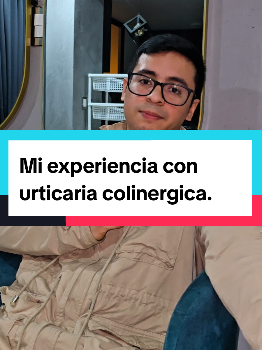 Mi experiencia con urticaria colinergica, una rara condición que se caracteriza por picazón extrema justo antes del momento de sudar. #dermatología #enfermedadesinmunologicas #enfermedadesraras #alteracionesdelapiel 
