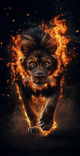 A flame lion 🦁 Set this epic live wallpaper with my free app available in my bio 😁  #wallpaper4k #epiclivewallpaper #livewallpaper #wallpapers #wallpaper 