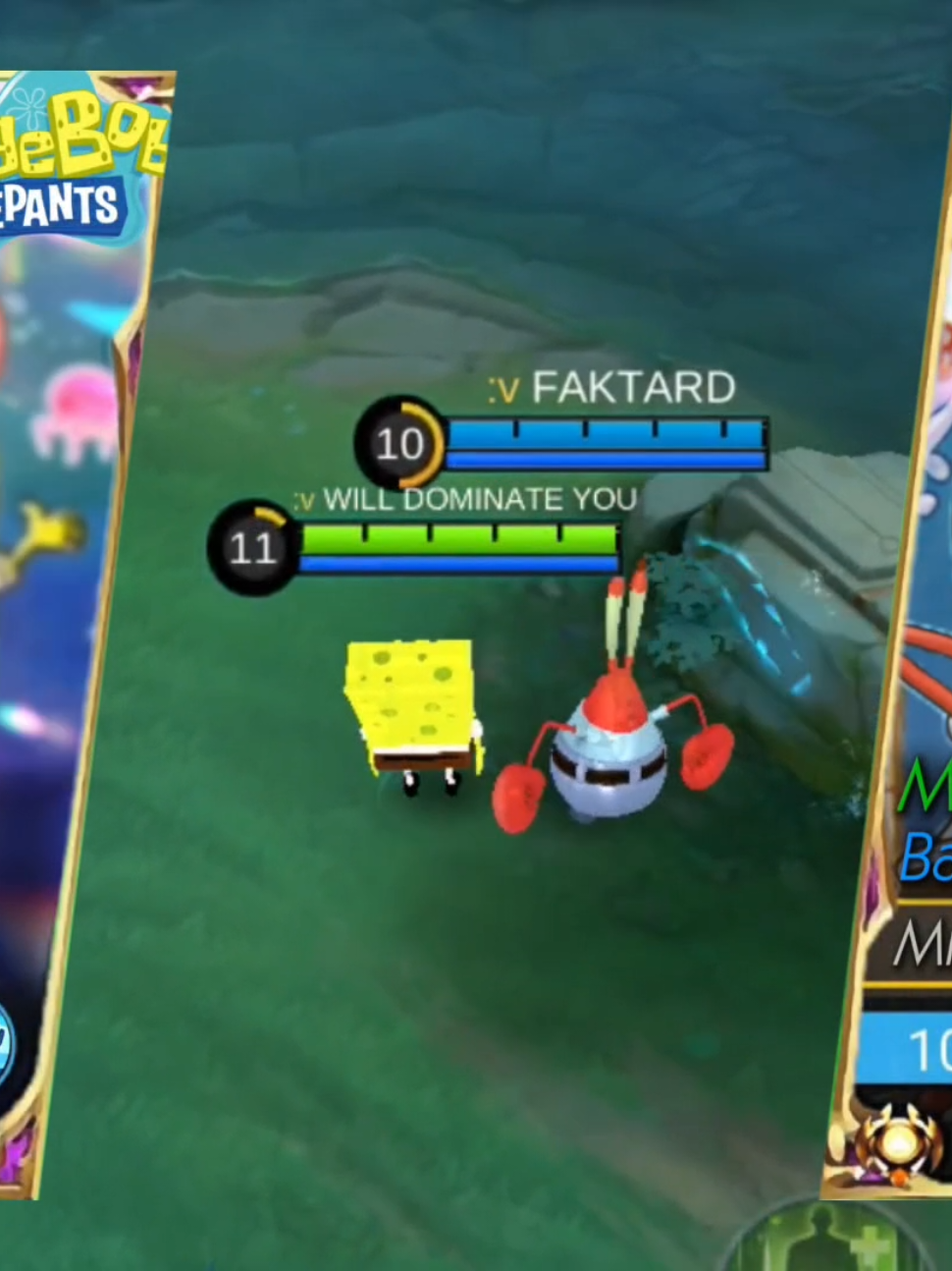 upcoming collab #MLBB #mobilelegendsbangbang #mlbbcreatorbase #willdominateyougg #mlbbmeme #spongebob 