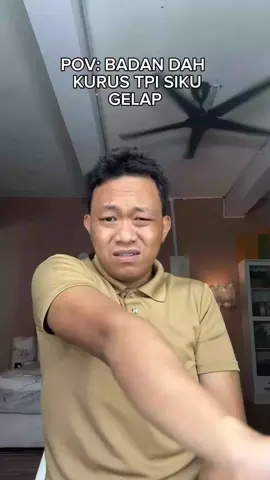 sampai bila nak ada siku hitam🤣🤣 #g2g #fyp