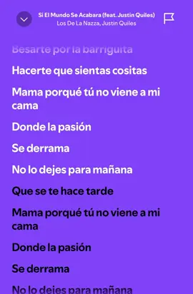 Si El Mundo Se Acabara🥀#justinquiles #fypシ゚ #fyp #letras #spotify #reggaeton #argentina 