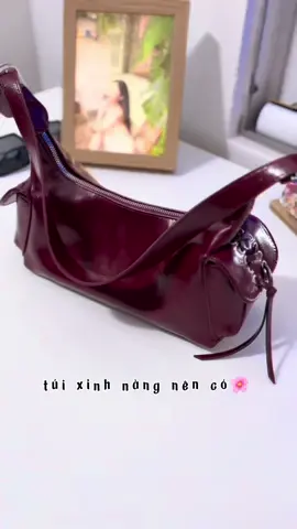 túi xách kẹp nách hàng QC cao cấp phong cách hàn quốc, màu đỏ xinh quá các nàng ơi #tuikepnachnu #tuixachnu #tuixach 