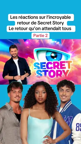 Les réactions sur l’incroyable retour de Secret story le retour qu’on attendait tous. Partie 2 #secretstory #telerealite #tf1 #pourtoi #secretstory2025 